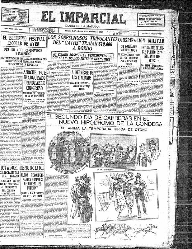 El Imparcial (1910, 10, 31)