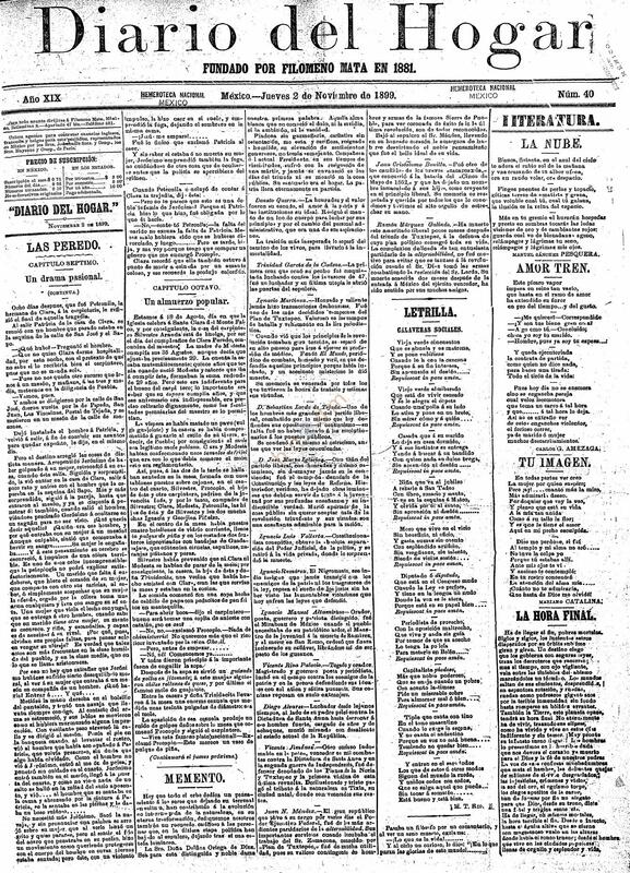 El Diario del Hogar (1899, 11, 2)