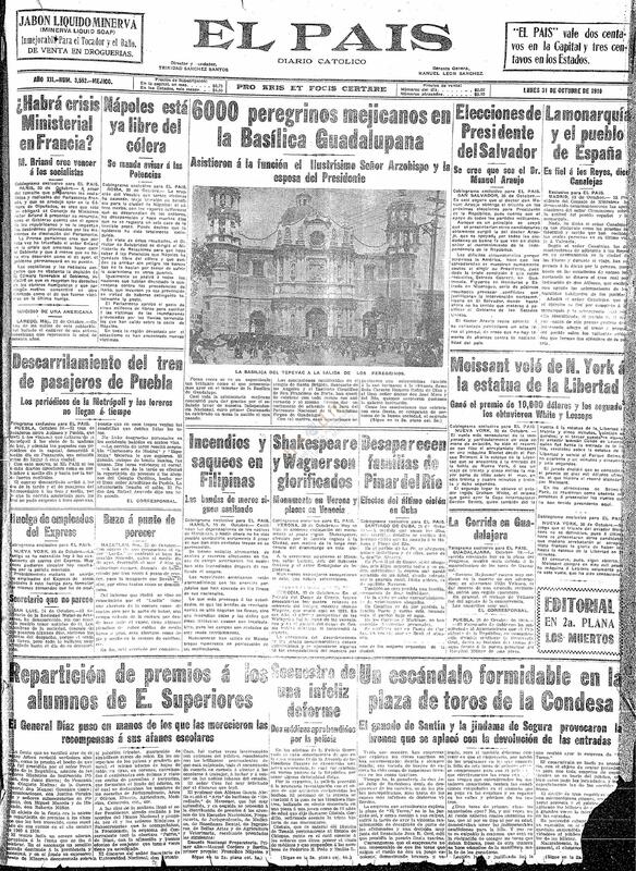 El País (1910, 10, 31)